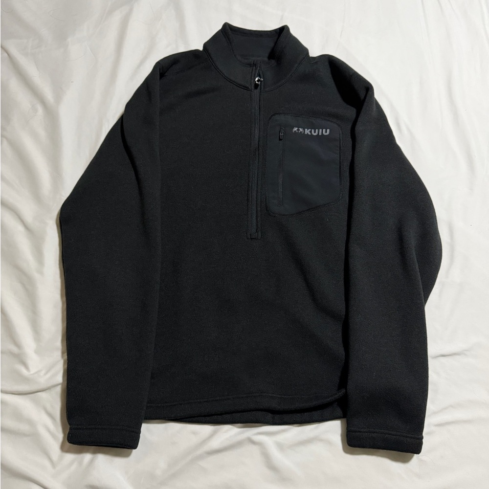 KUIU Basecamp Pullover Sweater XL Black